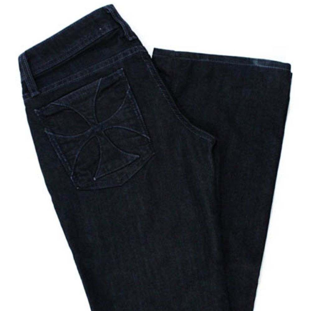 Habitual Dark Blue Bootcut Jeans Size 24